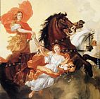 Gerard De Lairesse Apollo and Aurora painting
